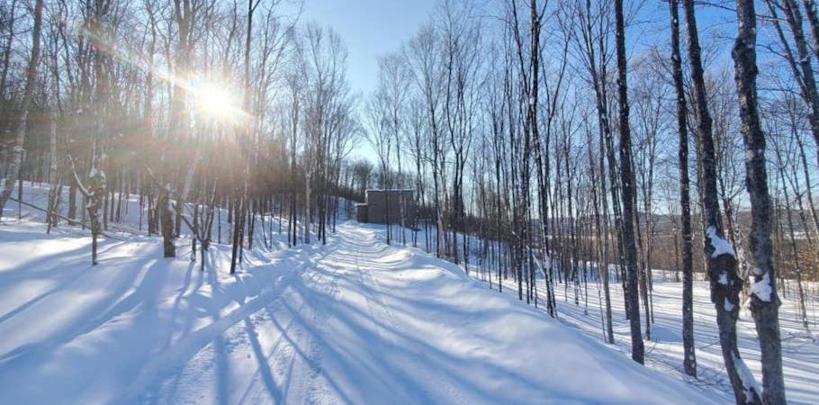Chalet Serenity - Mont Tremblant Ski - Spa Sauna Wifi Tv Privet Chic Modern House Villa La Conception Luaran gambar
