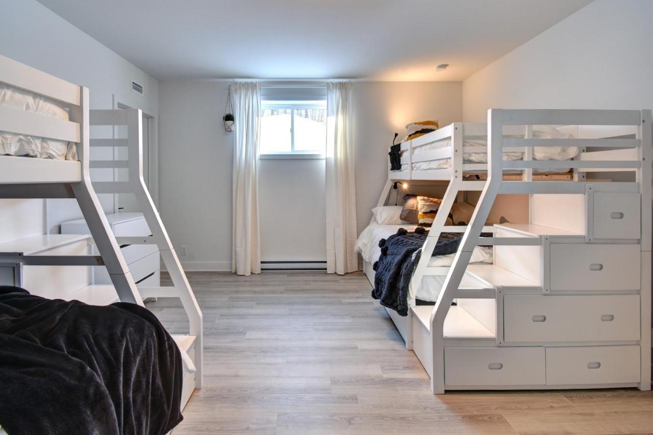 Chalet Serenity - Mont Tremblant Ski - Spa Sauna Wifi Tv Privet Chic Modern House Villa La Conception Luaran gambar