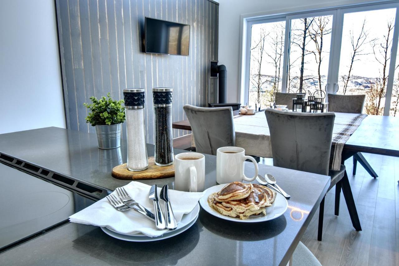 Chalet Serenity - Mont Tremblant Ski - Spa Sauna Wifi Tv Privet Chic Modern House Villa La Conception Luaran gambar
