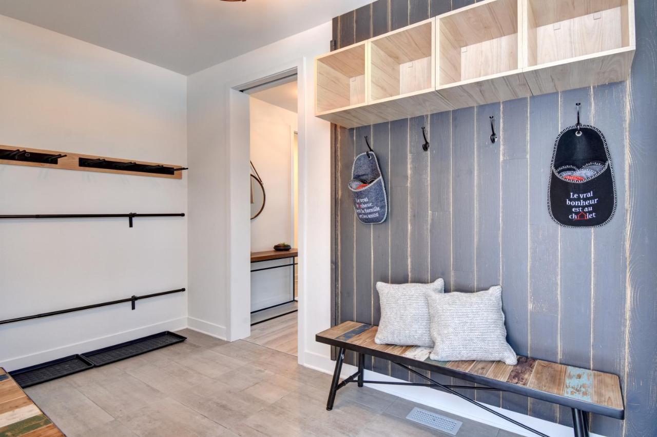 Chalet Serenity - Mont Tremblant Ski - Spa Sauna Wifi Tv Privet Chic Modern House Villa La Conception Luaran gambar
