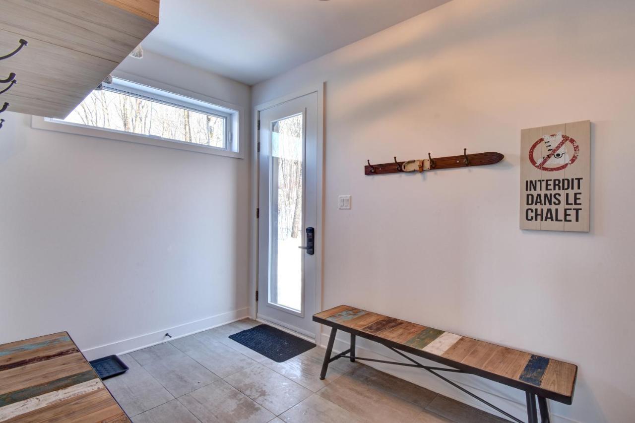 Chalet Serenity - Mont Tremblant Ski - Spa Sauna Wifi Tv Privet Chic Modern House Villa La Conception Luaran gambar
