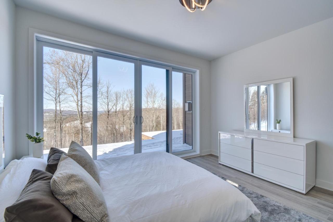 Chalet Serenity - Mont Tremblant Ski - Spa Sauna Wifi Tv Privet Chic Modern House Villa La Conception Luaran gambar
